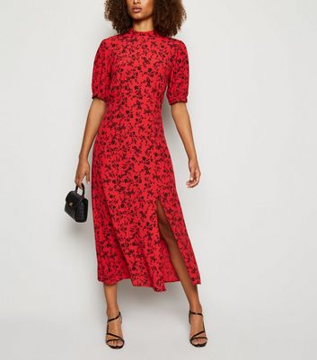 new look midi dress