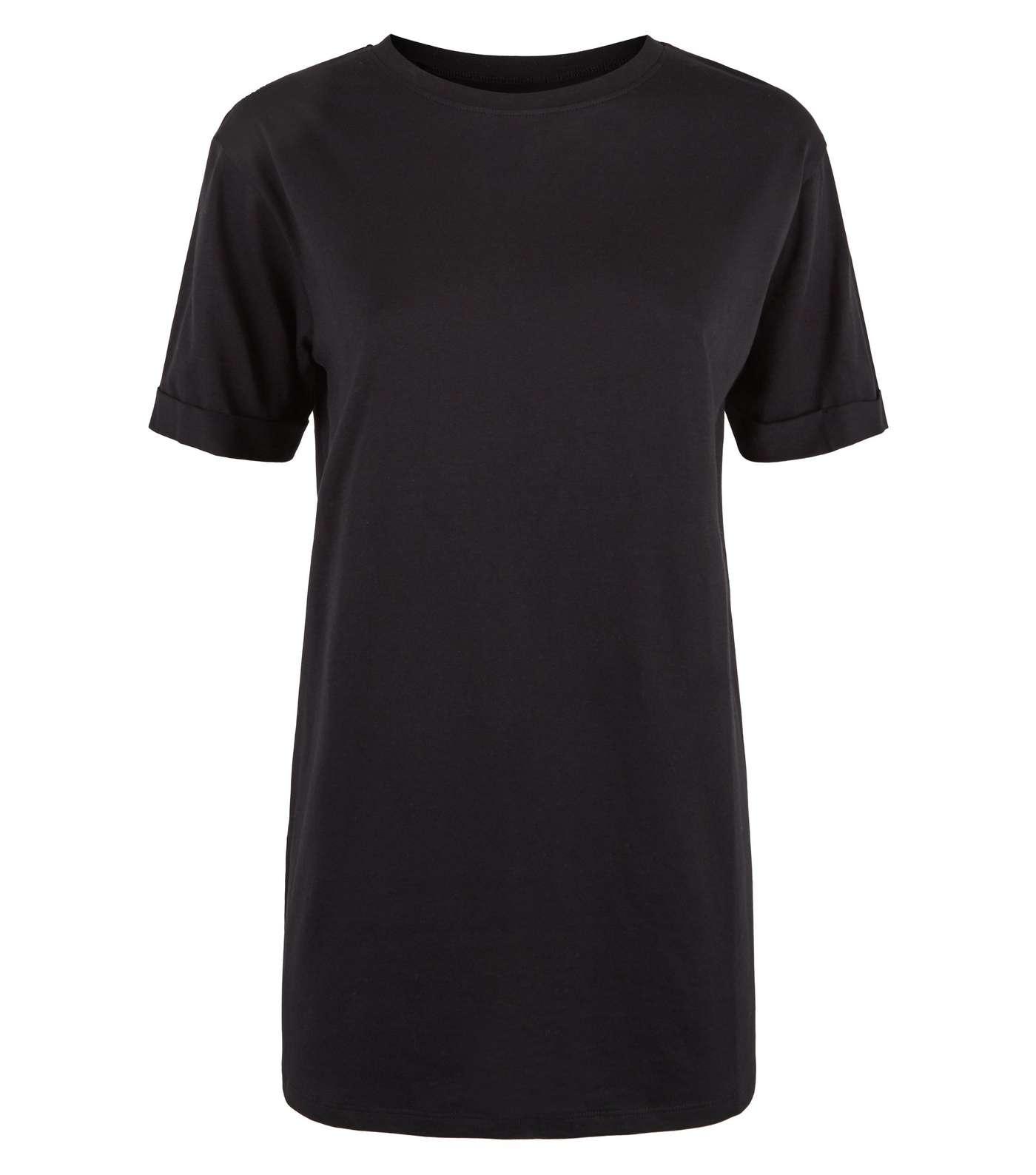 Tall Black Organic Cotton T-Shirt  Image 4