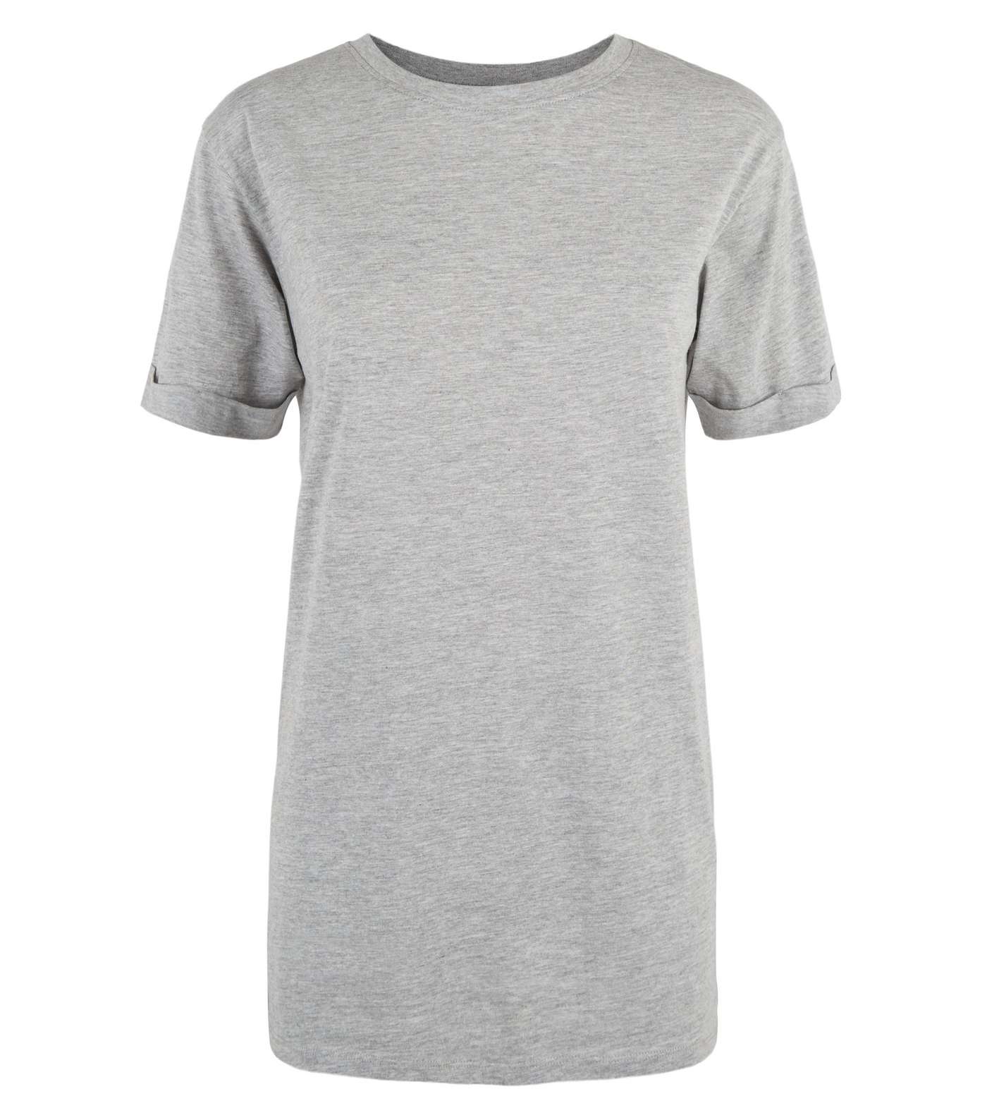 Tall Grey Organic Cotton T-Shirt  Image 4