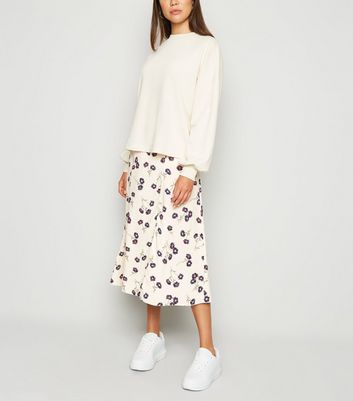 new look daisy midi skirt