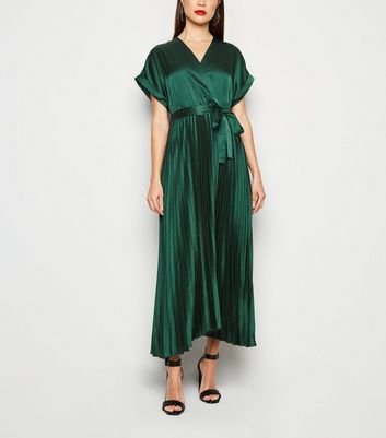 pleated skirt dress new look