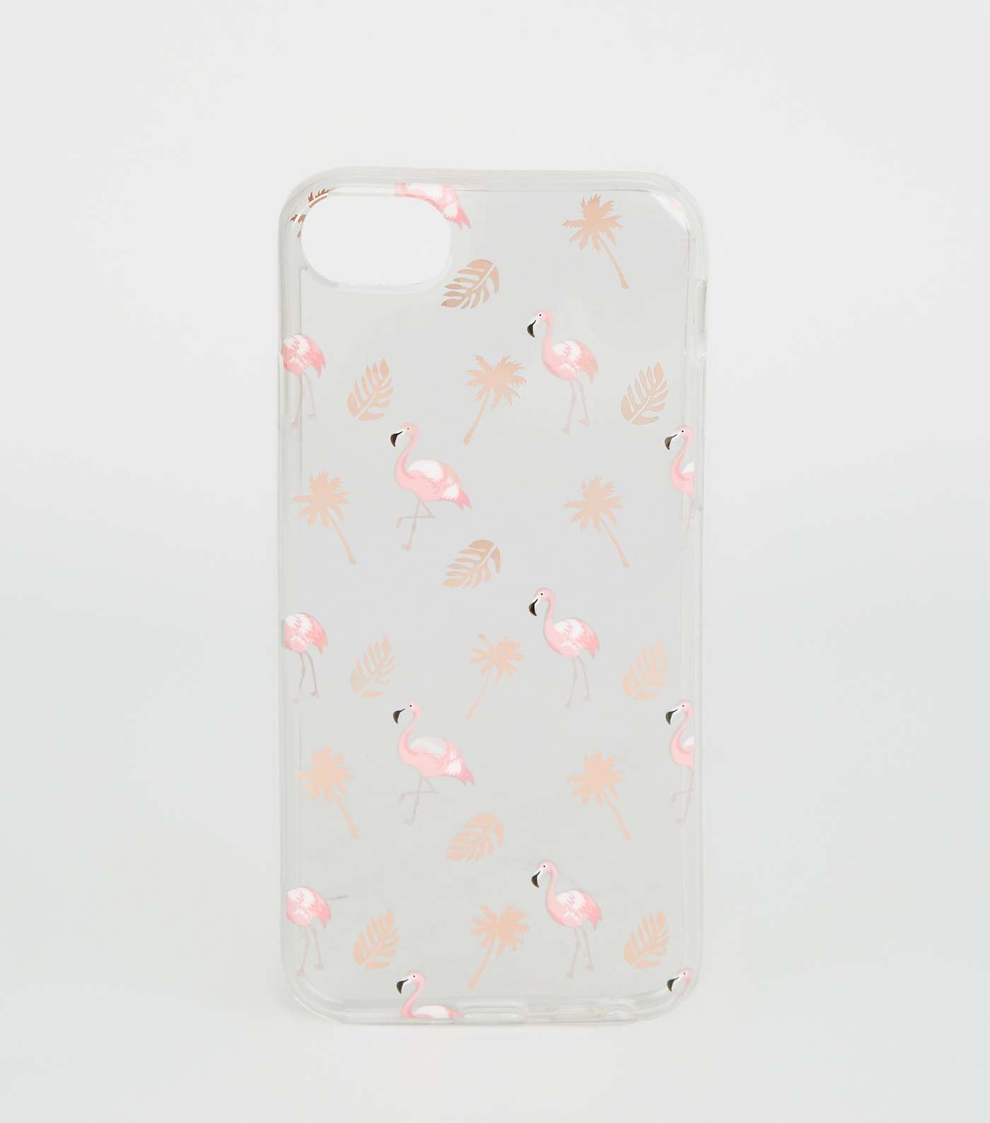 Clear Flamingo iPhone 6/7/8 Case