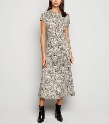 off white swing dress