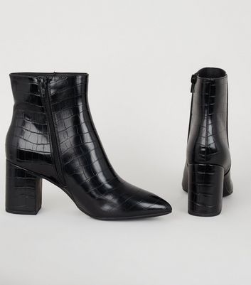 boots effet croco