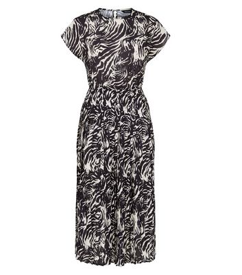 zebra dress new look