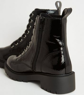 New look crinkle outlet boots