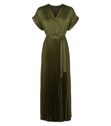 new look pleated maxi dress