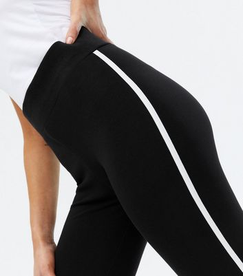 new look stripe leggings