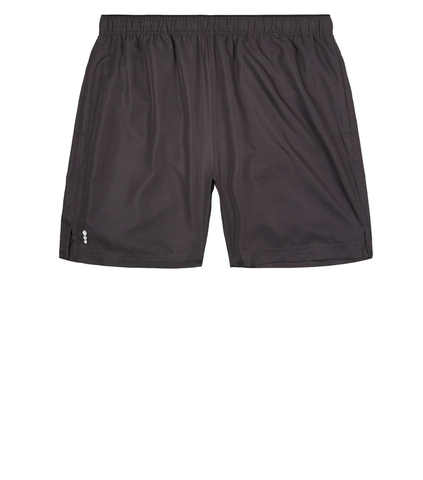 Dark Grey Sports Shorts Image 4
