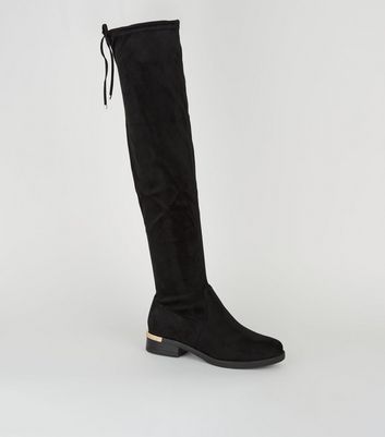 womens wide fit over the knee boots
