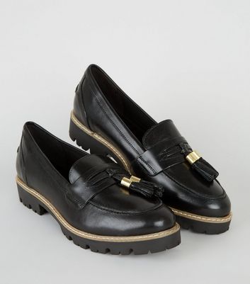 new look chunky cleated loafer