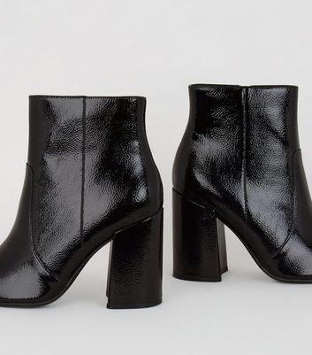 new look ankle boots wide fit