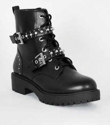 boots with studs on sole