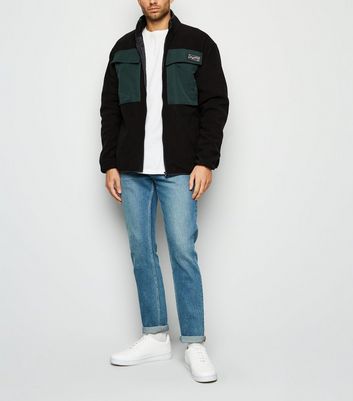 new look herren fleece jacke new look herren fleece jacke