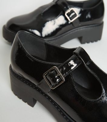 babies vernies noires