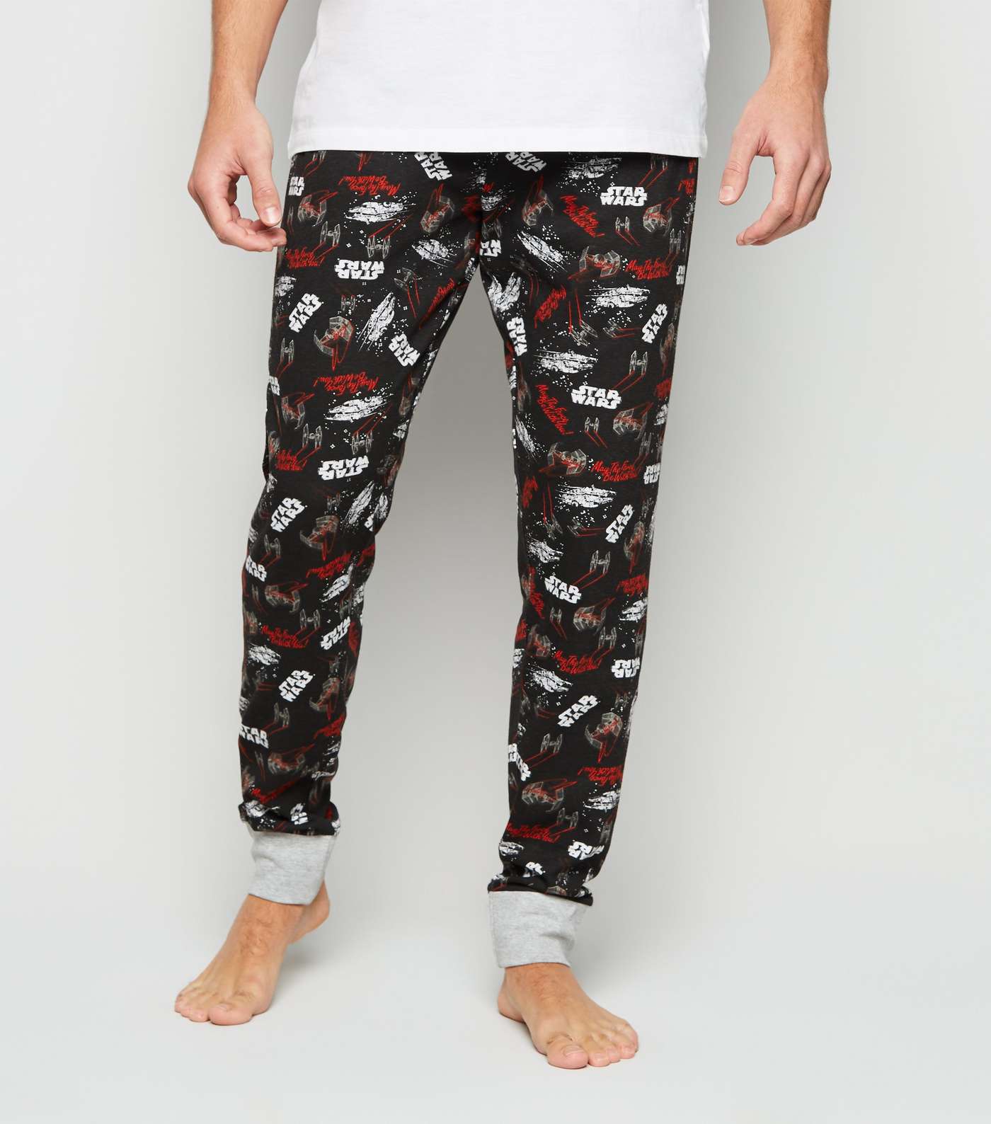 Black Star Wars Pyjama Joggers
