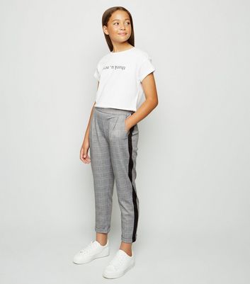 ladies trousers with side stripe