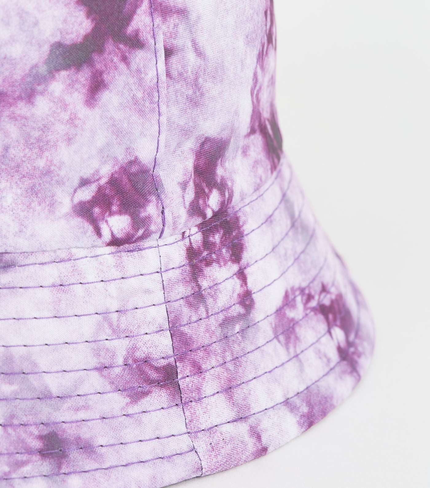 Purple Tie Dye Bucket Hat Image 3