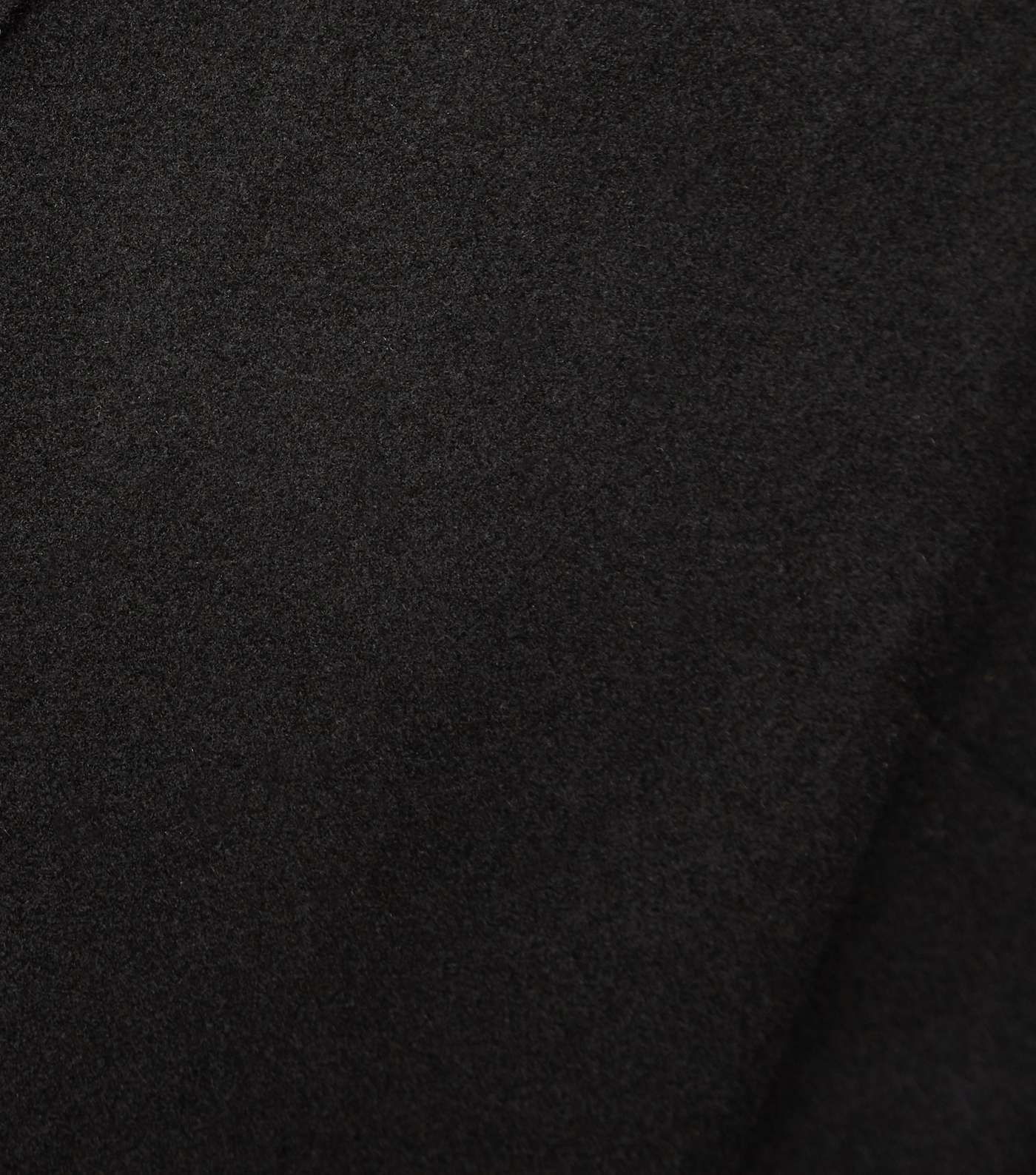 Curves Black Belted Long Coat Image 6