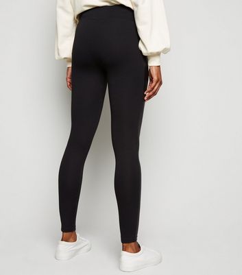 Leather panel leggings uk Clearance