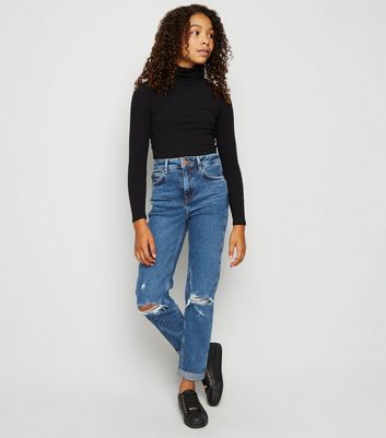 stretchy mum jeans