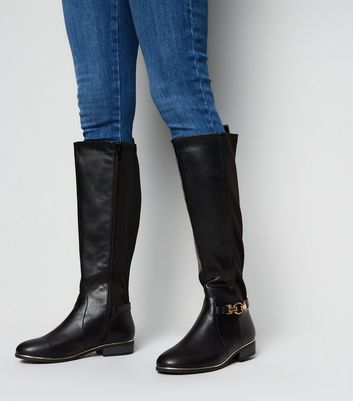 new look wide fit knee high boots