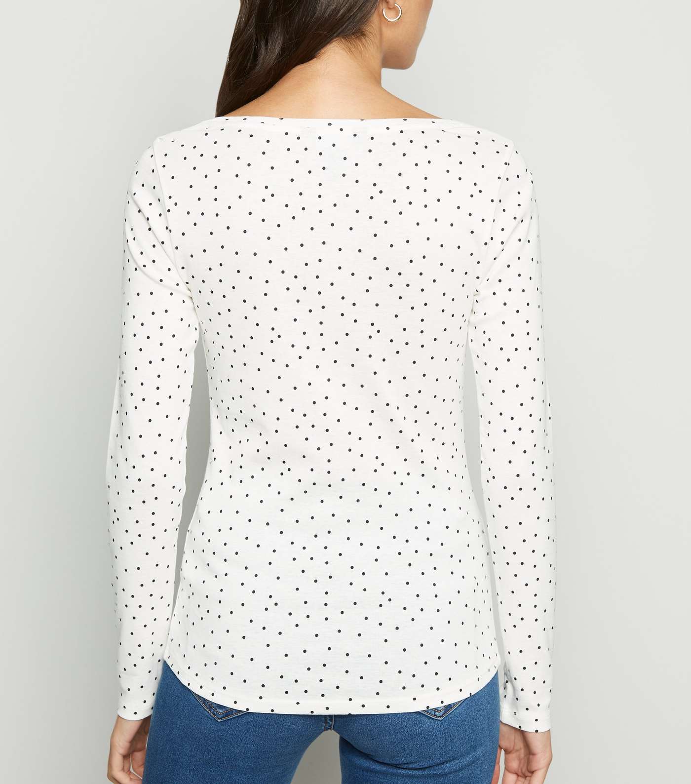 White Spot Long Sleeve T-Shirt Image 3