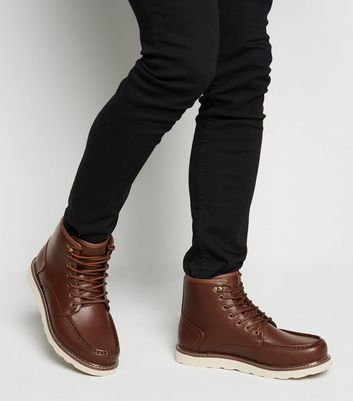 new look brown boots