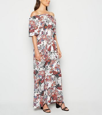 bardot maxi dress
