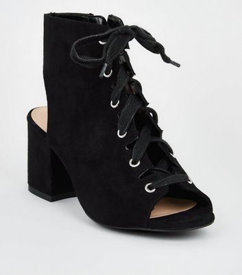 Black discount sandal booties