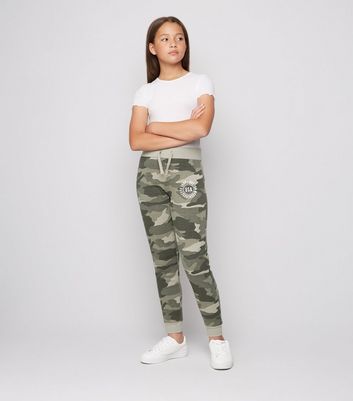 new look camo joggers