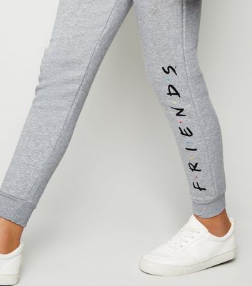new look grey tracksuit bottoms