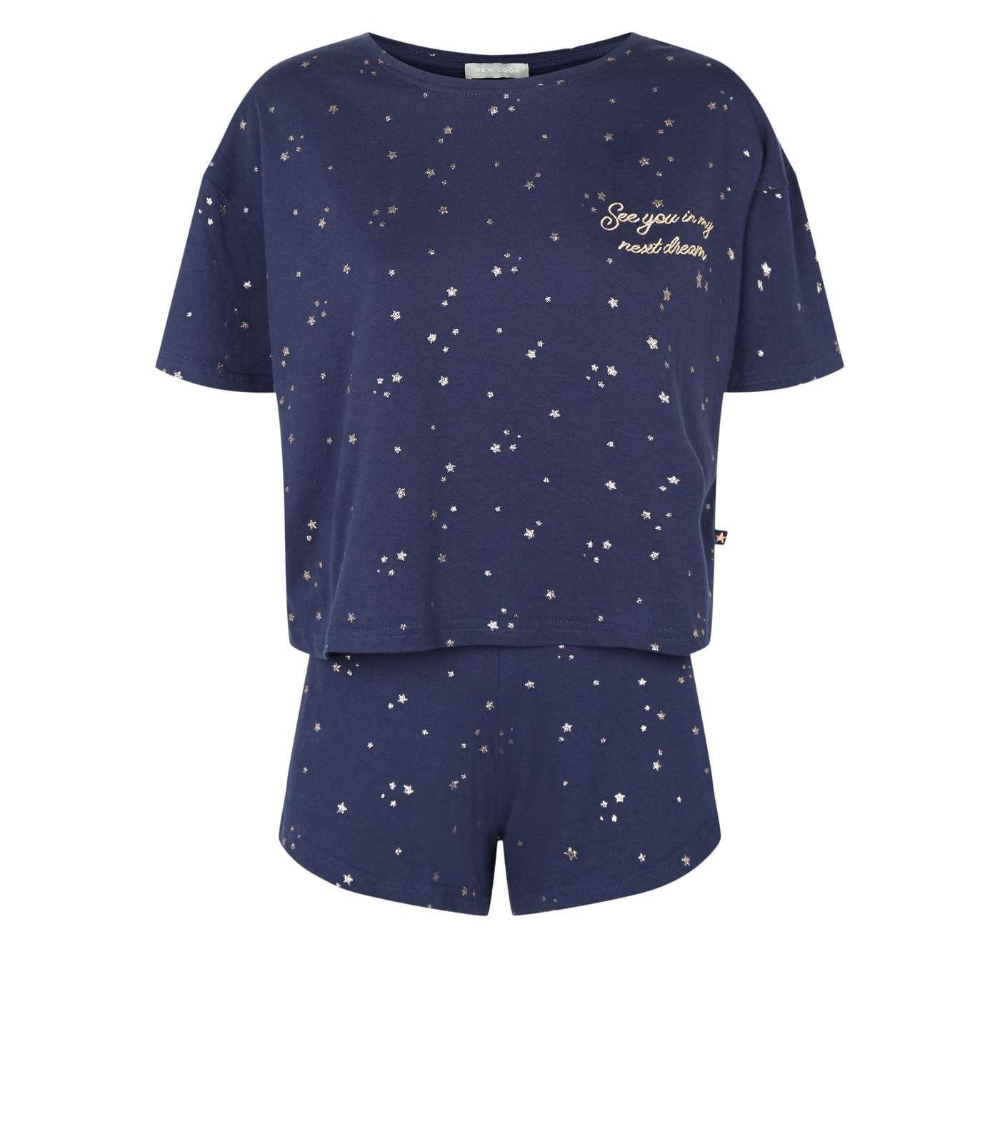 Navy Star See You In My Next Dream Pyjama Set Image 4