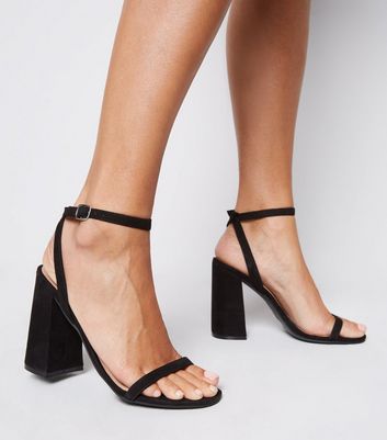 Skinny on sale strap heels