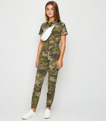 ladies green boiler suit