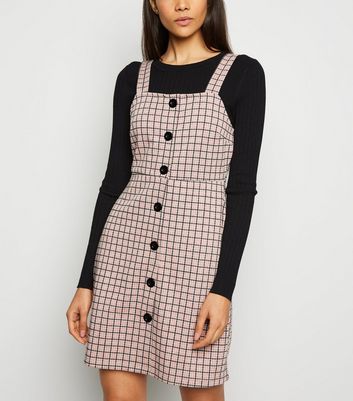 new look pinafore dress uk