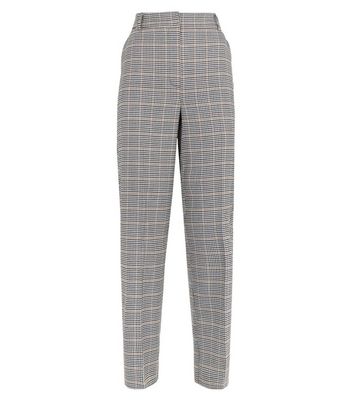 grey check pants womens