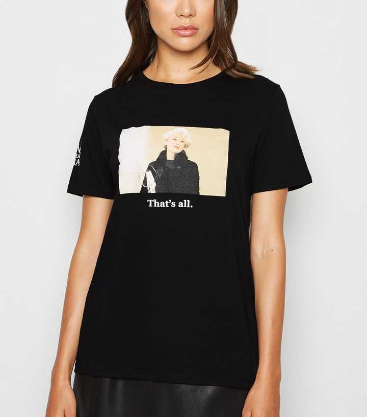 Black The Devil Wears Prada Slogan T-Shirt | New Look