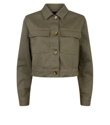 new look cropped jacket