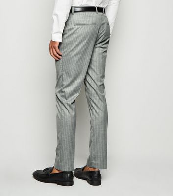 Regular Fit Wool Rich Pinstripe Suit Trousers | M&S ID