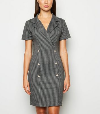 light grey bodycon dress