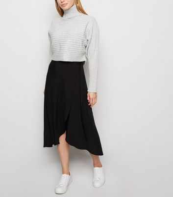 new look petite midi skirt