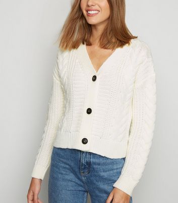 Fashion Slipovers Fine Knitted Cardigans C&A Yessica Fine Knitted Cardigan natural white-white casual look 