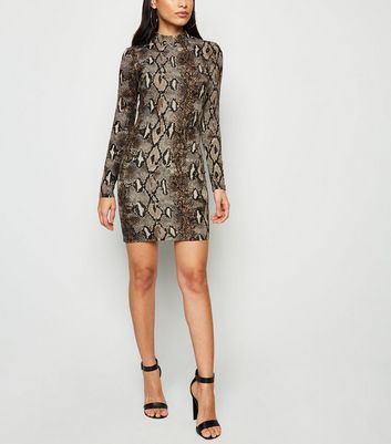 ax paris snakeskin dress