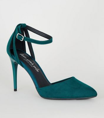 teal shoes