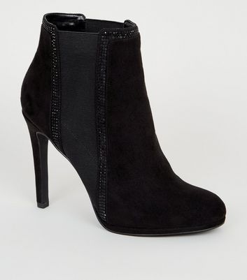 newlook heeled boots