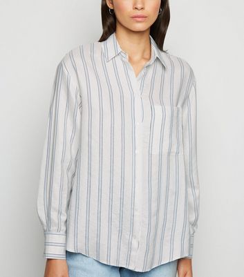 new look striped blouse