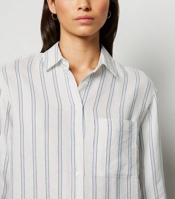 new look striped blouse