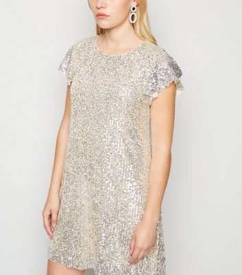 petite sequin dress