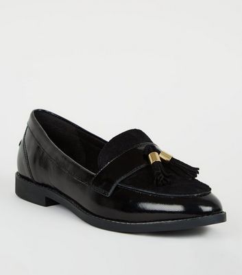 new look suede loafers